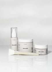 Sejas ādas kopšanas komplekts ar otu